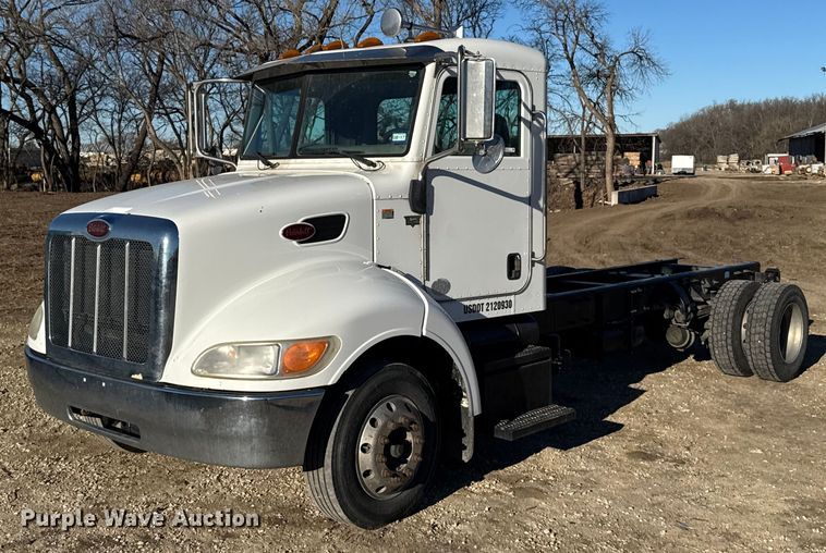 Peterbilt 335 Truck Chassis For Sale | Purple Wave Auction