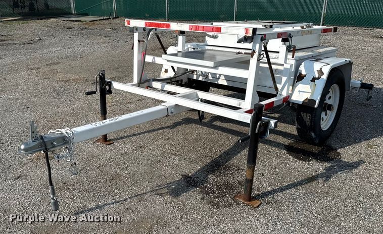 K & K Systems radar trailer - DY8151