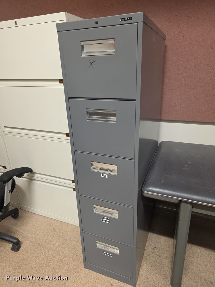 (9) filing cabinets - DZ3947
