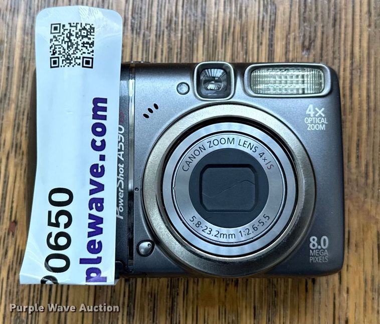 Canon Power Shot A590 IS camera - EP0650