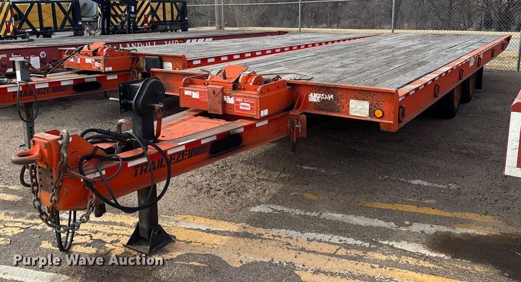 2004 Trail-eze tilt deck equipment trailer - FB0758