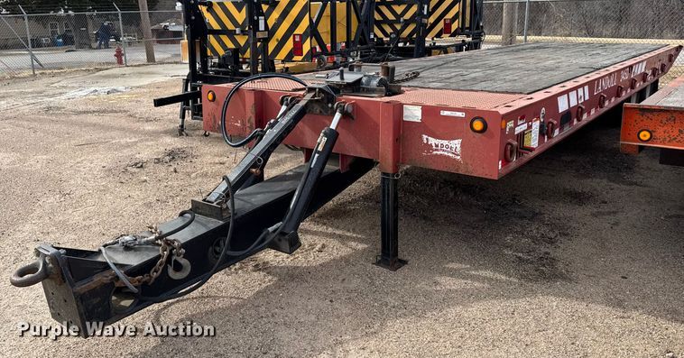 2009 Landoll tilt deck equipment trailer - FB0760