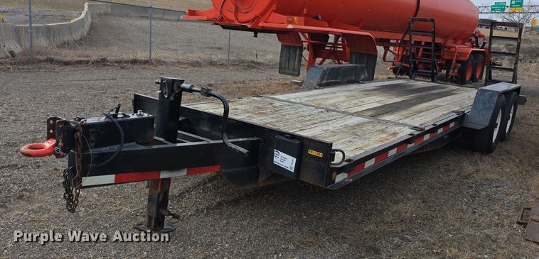 2002 Fannin Road Hog tilt deck equipment trailer - FI0797