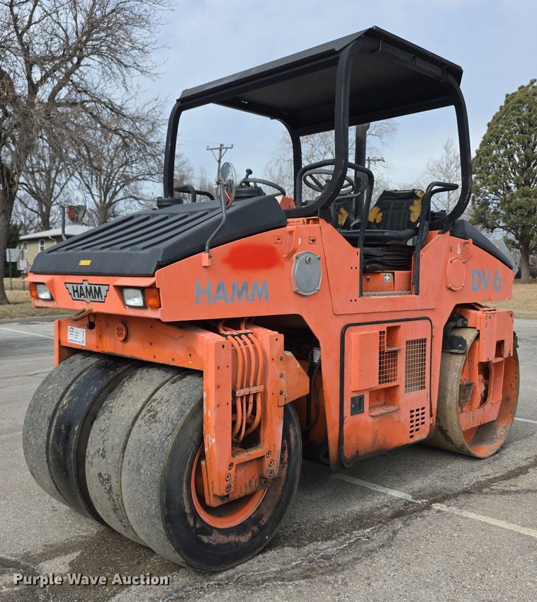 1997 Hamm DV6 combination vibratory roller - FI0836
