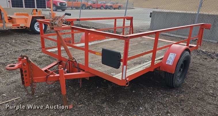 1993 Fannin tilt deck utility trailer - FI0874