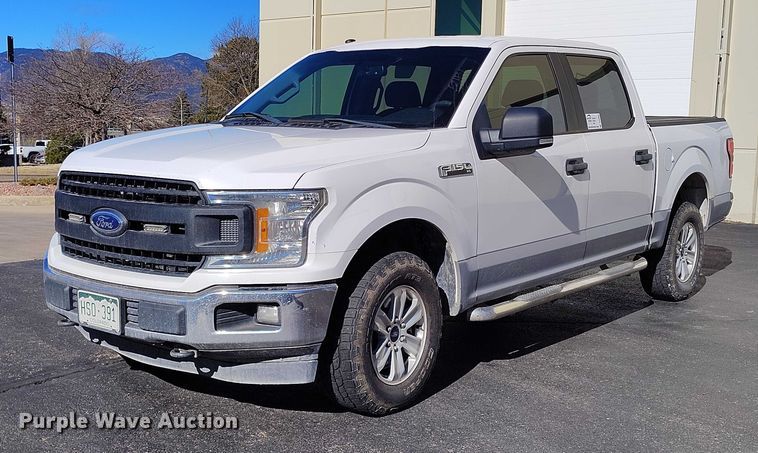 2018 Ford F150 Crew Cab pickup truck - DT0963