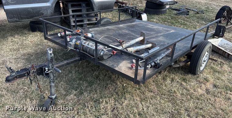 Shop built utility trailer - DZ5005