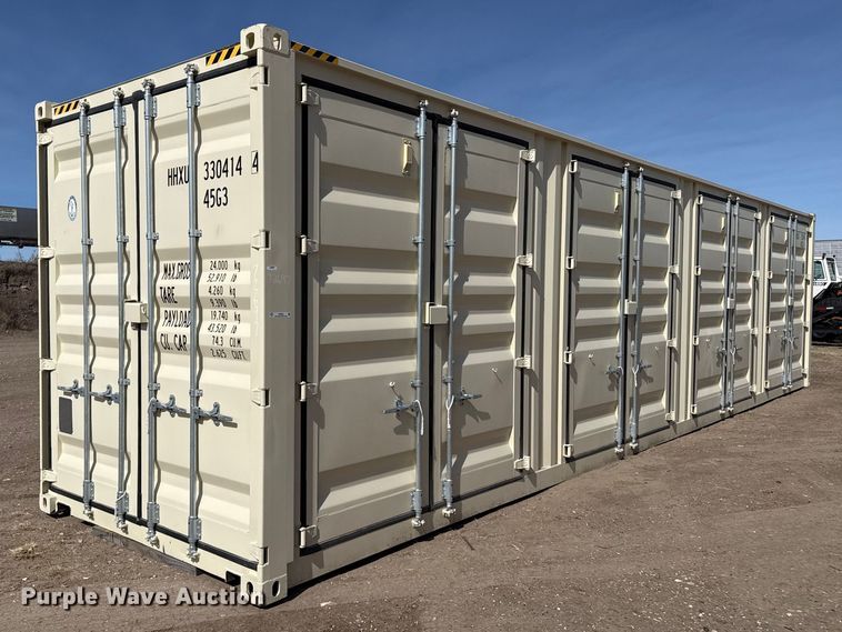 Storage or Shipping Container For Sale In Texas | Purple Wave Auction