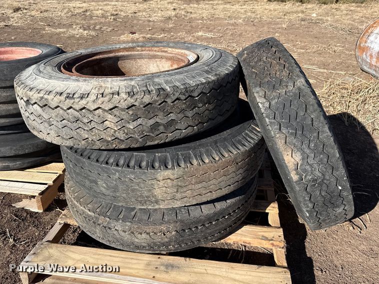 (4) wheels and tires - DZ5116