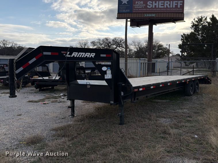2019 Lamar FS023027 equipment trailer - ED5135