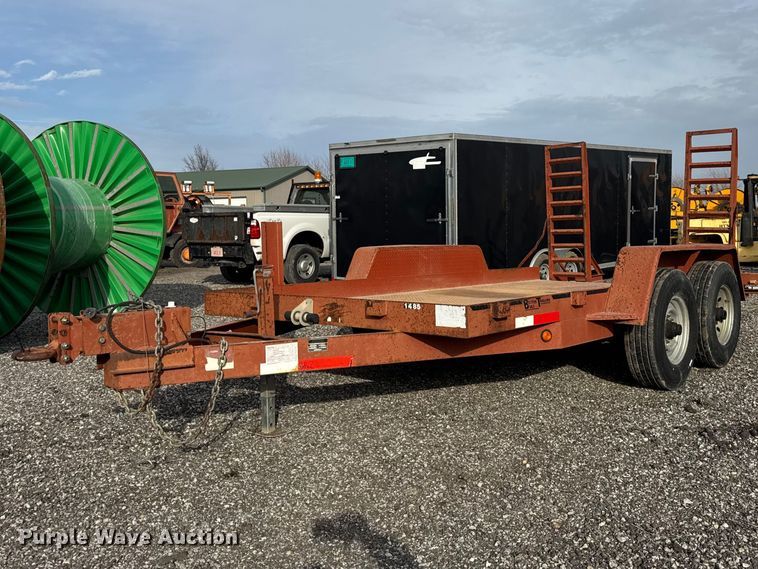 2003 Built Better equipment trailer - ER0449