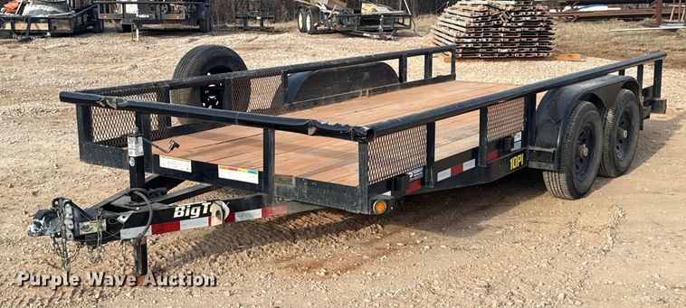 2019 Big Tex 10PI-16BK utility trailer - ES5814