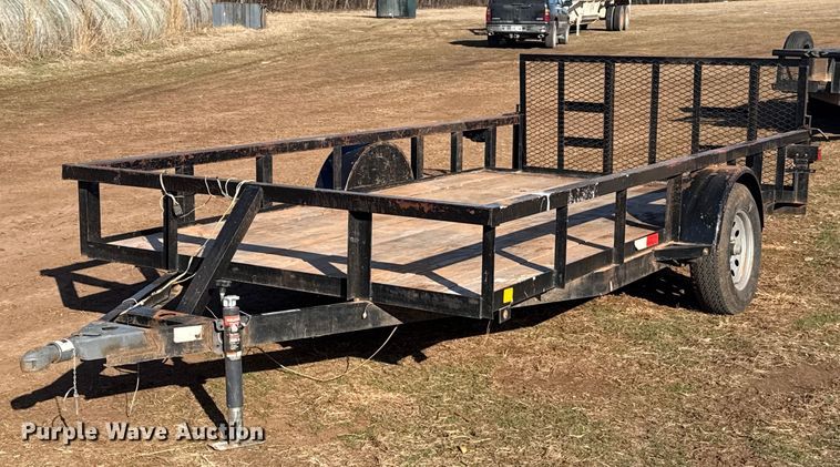 Shop built utility trailer - ES5838