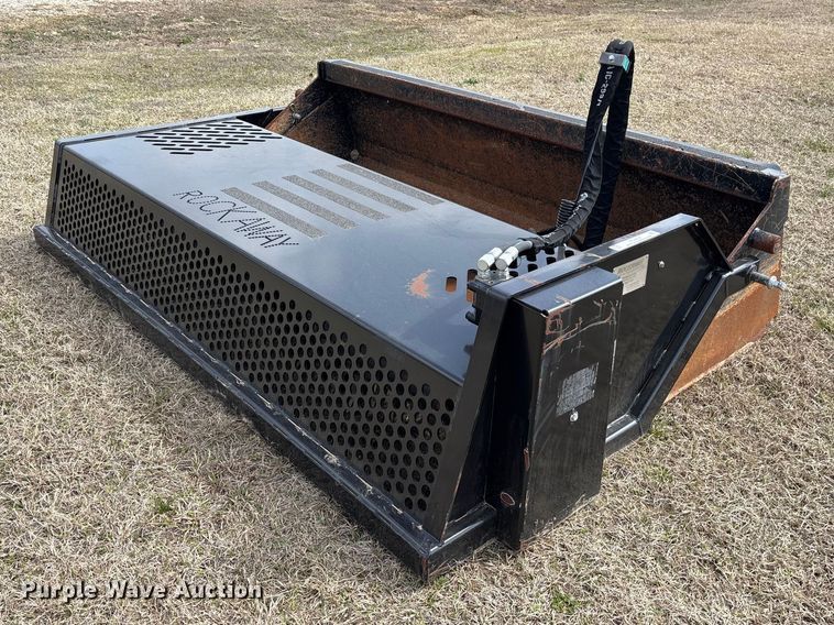 2022 Rockaway RA-8425 skid steer rock picker - ES8610