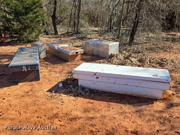 Various (5) toolboxes - ET1370