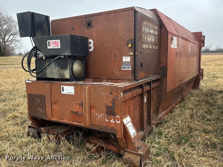 K-PAC KP35 trash compactor - ET1617