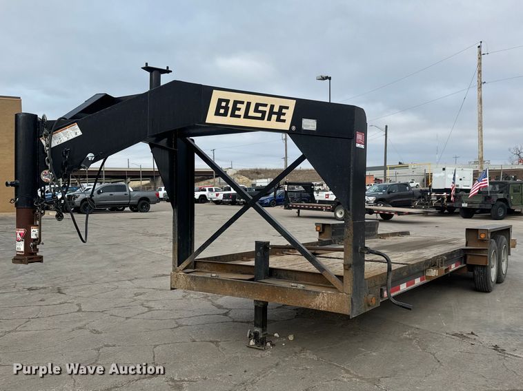 2023 Belshe TB16 tilt deck equipment trailer - ET1634