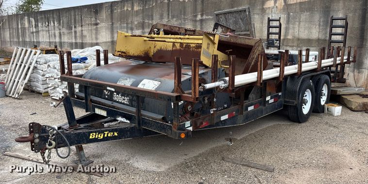 2012 Big Tex 14PI-20BK5FUR equipment trailer - ET7357