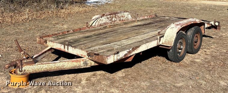 Shop built utility trailer - EU0280