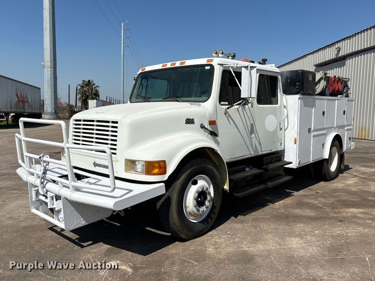 2002 International 4700 utility / service truck - EU7413