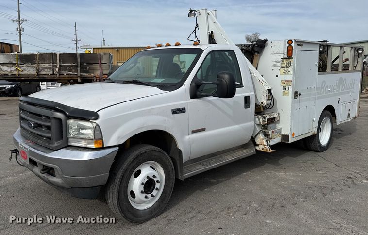 2003 Ford F550 Super Duty XL utility / service truck - FB0765