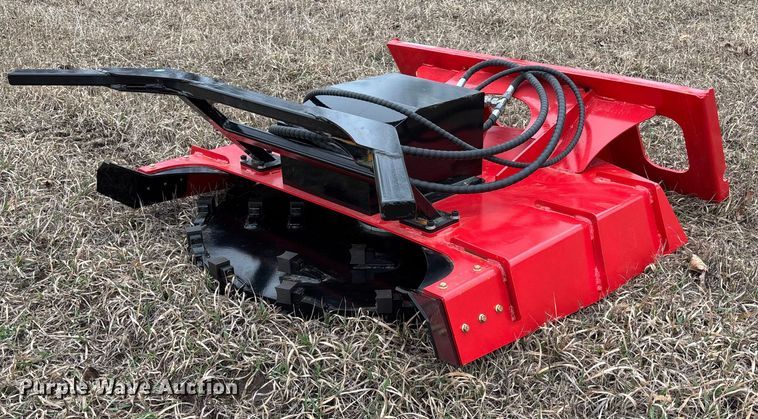 2025 Skid steer disc mulcher X-DM43 skid steer brush mower - FB3537