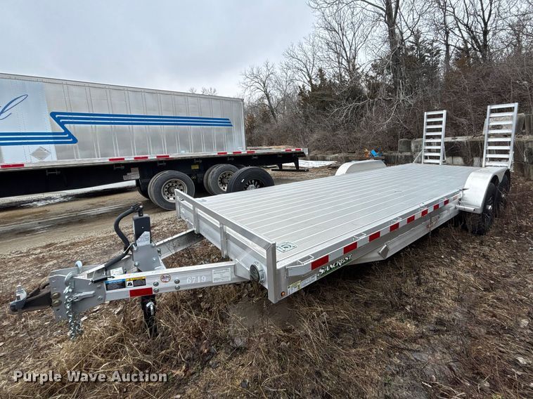 2023 H&H H8222HDAD-140 equipment trailer - FB3542