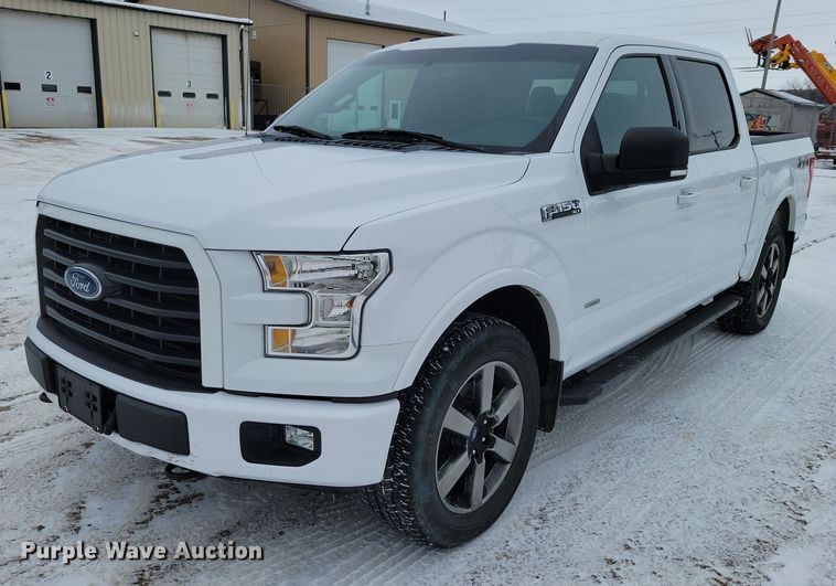 2017 Ford F150 Crew Cab pickup truck - NK9813