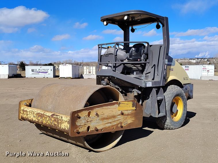 2012 Volvo SD70D single drum vibratory roller - DT0968