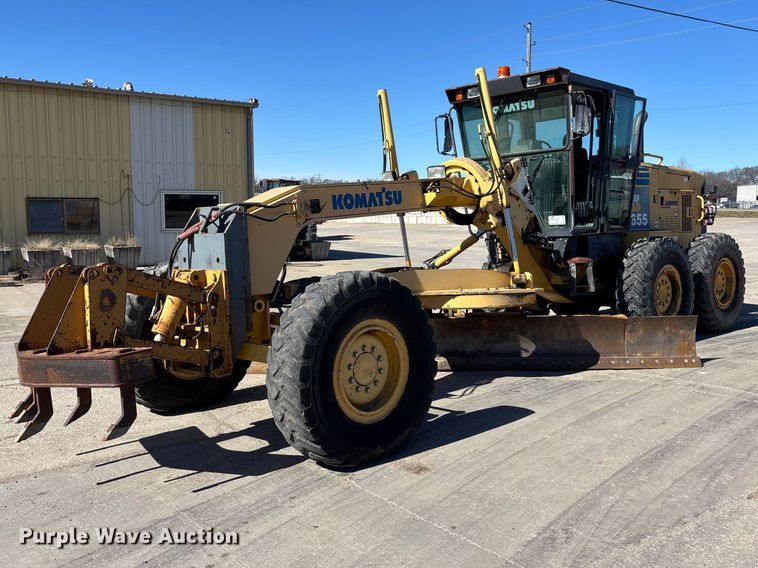 2006 Komatsu GD655-3 motor grader - DU6944