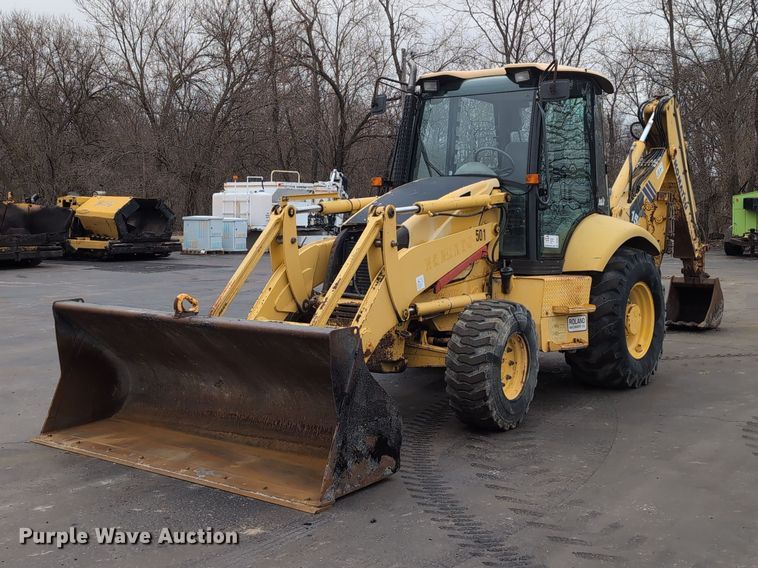 2004 Komatsu WB150 backhoe - DV0801