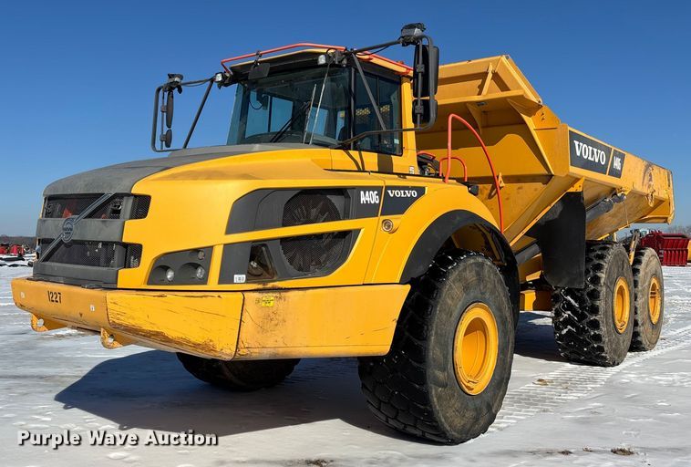 2018 Volvo A40G articulated haul truck - DW7488