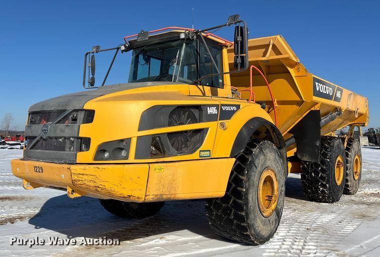 2018 Volvo A40G articulated haul truck - DW7489
