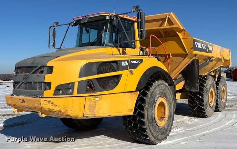2018 Volvo A40G articulated haul truck - DW7490