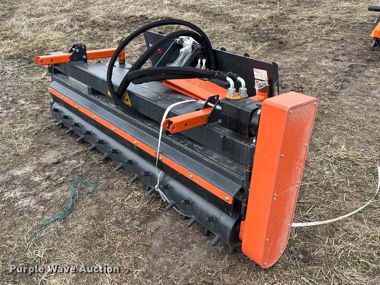 2025 WIG XN-DLP-72 skid steer power rake - DZ4342