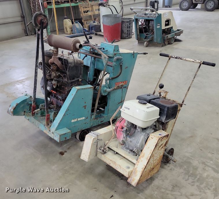 (2) Target concrete saws - EA2857