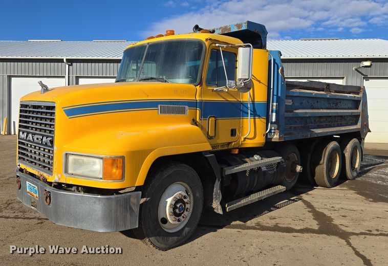 Mack CH613 Construction Dump Truck For Sale | Purple Wave Auction