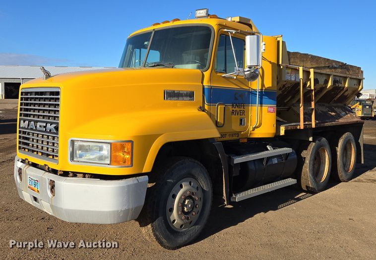Mack CH613 Construction Dump Truck For Sale | Purple Wave Auction