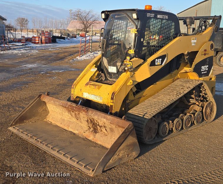 2008 Caterpillar 297C tracked skid steer loader - EB1311