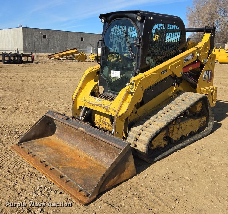 2022 Caterpillar 259D3 tracked skid steer loader - EB1336