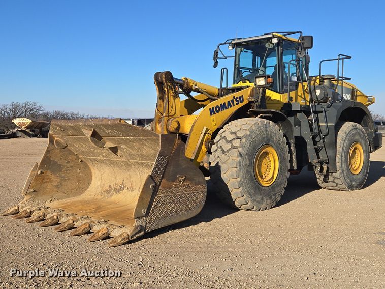 2016 Komatsu WA500-8 wheel loader - EB1351