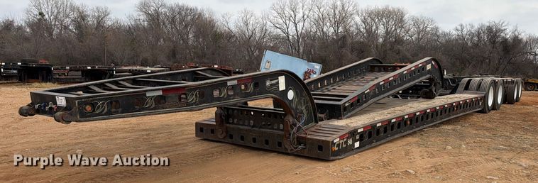 1987 Siebert lowboy equipment trailer - EE0098
