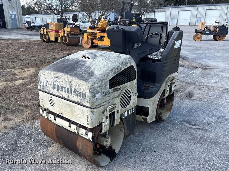 Ingersoll Rand DD-12S double drum vibratory roller - EF0991