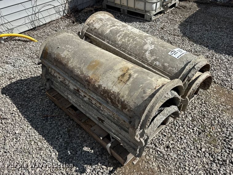 (6) 48" L concrete chute extensions - EF2440