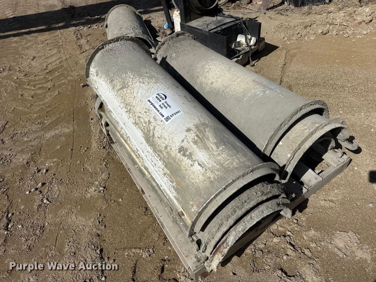 (6) 48" L concrete chute extensions - EF2441