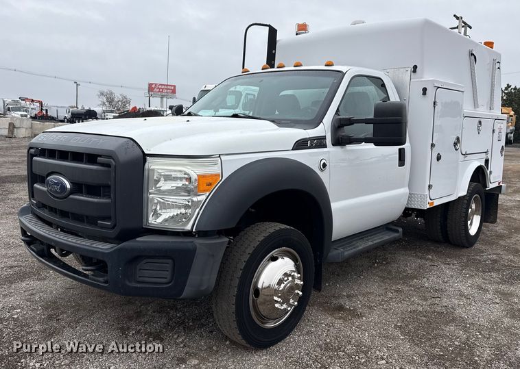 2015 Ford F450 Super Duty  fiber optic splicing truck - EG1779