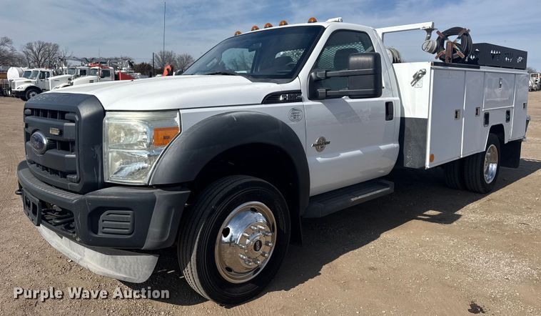 2012 Ford F550 Super Duty utility / service truck - EG2084