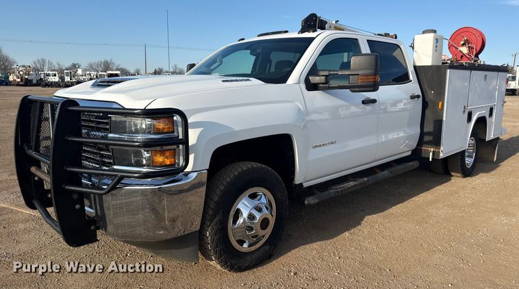 2018 Chevrolet 3500HD utility / service truck - EG2091