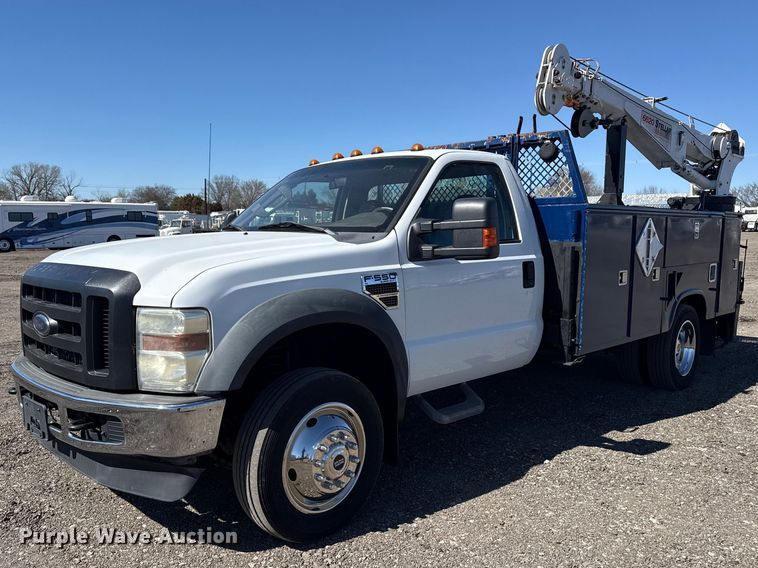 2010 Ford F550 Super Duty XL utility / service truck - EG2146