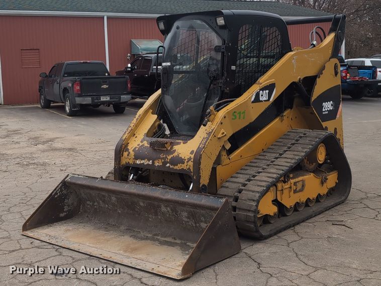 2012 Caterpillar 289C2 tracked skid steer loader - EG2699